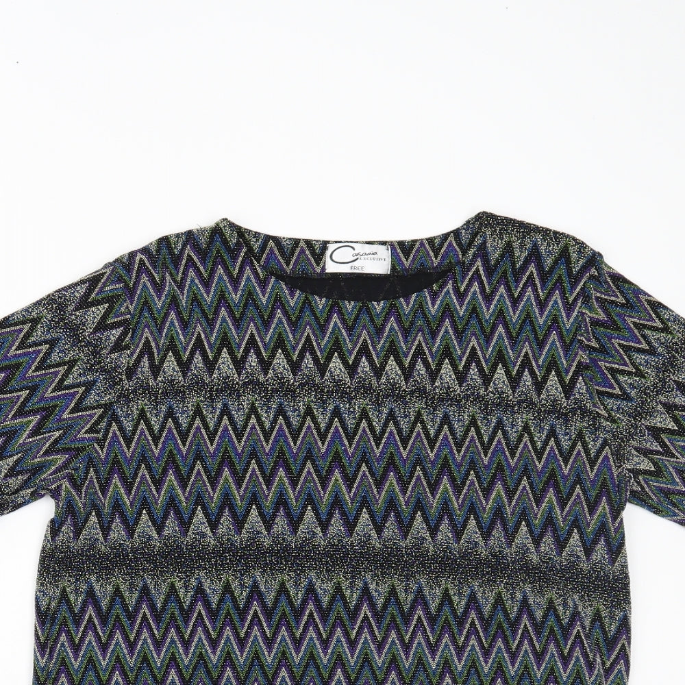 Womens UK Size One Size casamia Multicoloured Basic T-Shirt
