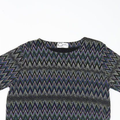 Womens UK Size One Size casamia Multicoloured Basic T-Shirt