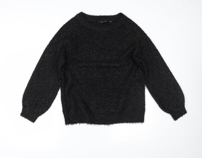 Womens UK Size M Dorothy Perkins Black Pullover Jumper