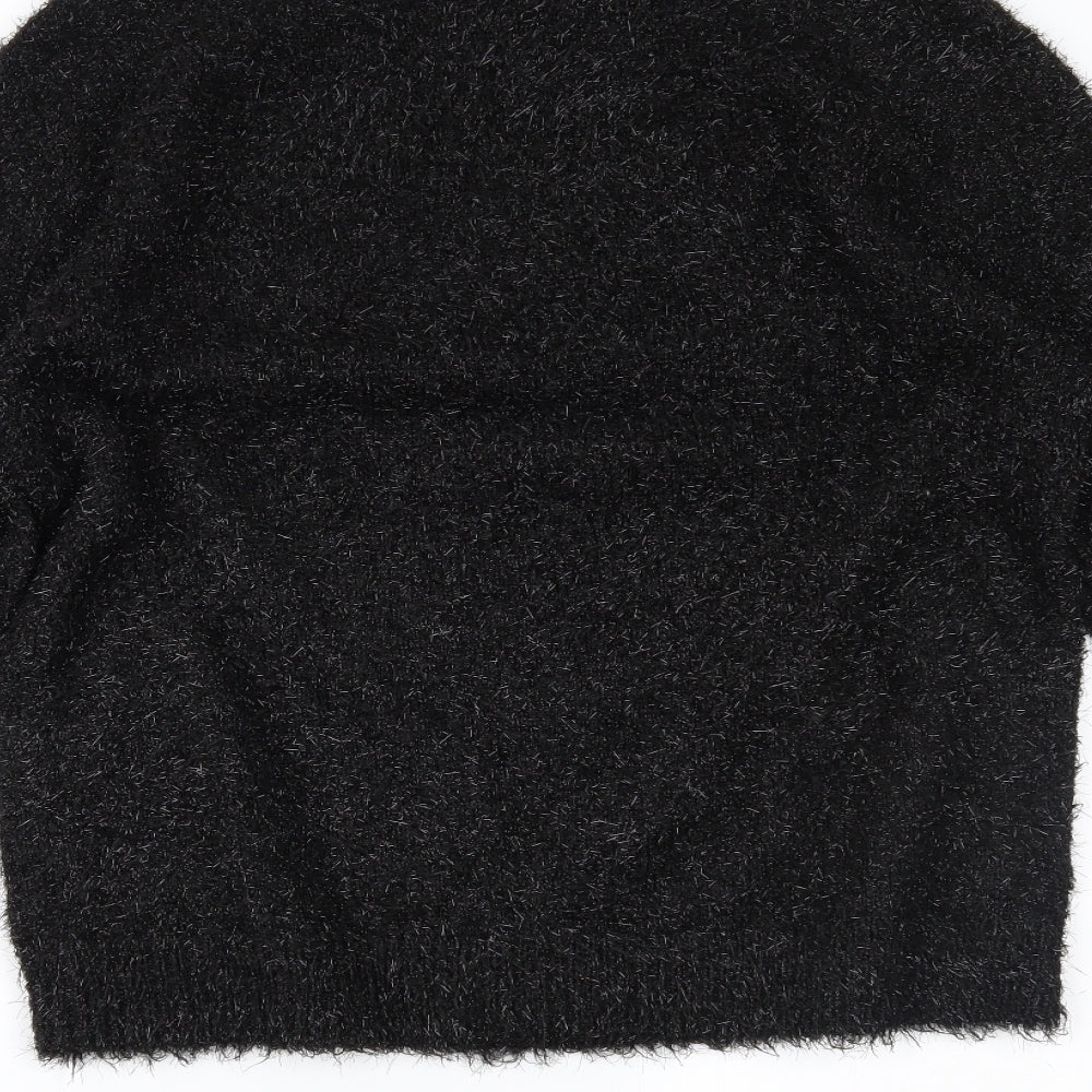 Womens UK Size M Dorothy Perkins Black Pullover Jumper