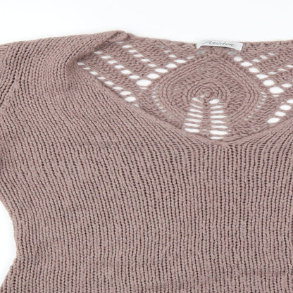 anistan Womens Purple   Pullover Jumper Size 12