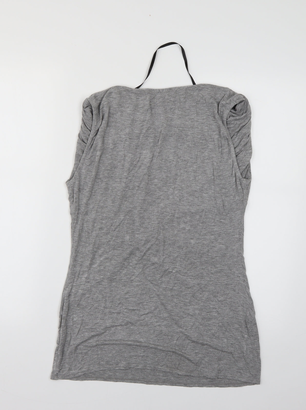 Womens UK Size 14 Atmosphere Grey Basic Blouse