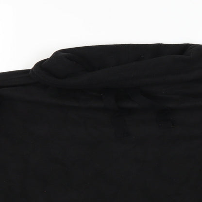gift aid Womens Black Herringbone  Pullover Jumper Size S