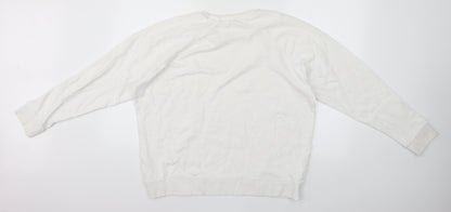 Womens UK Size 16 River Island White Pullover Jumper
