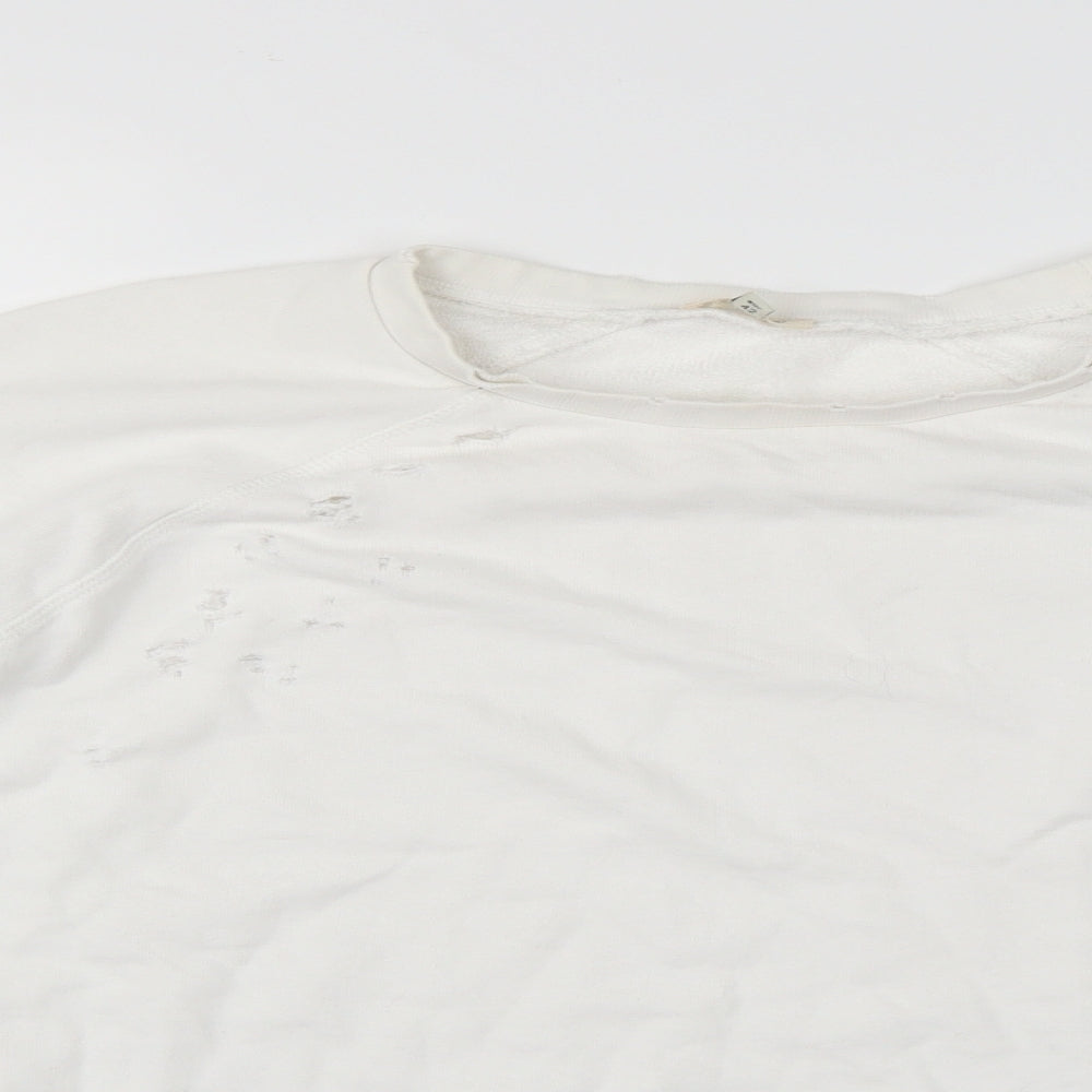 Womens UK Size 16 River Island White Pullover Jumper