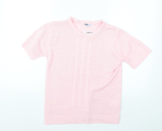 Damart Girls Pink   Pullover Jumper Size 10-11 Years