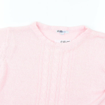 Damart Girls Pink   Pullover Jumper Size 10-11 Years