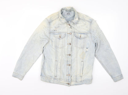 Womens UK Size 10 New Look Blue Jacket