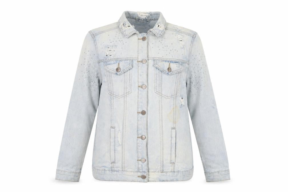 Womens UK Size 10 New Look Blue Jacket