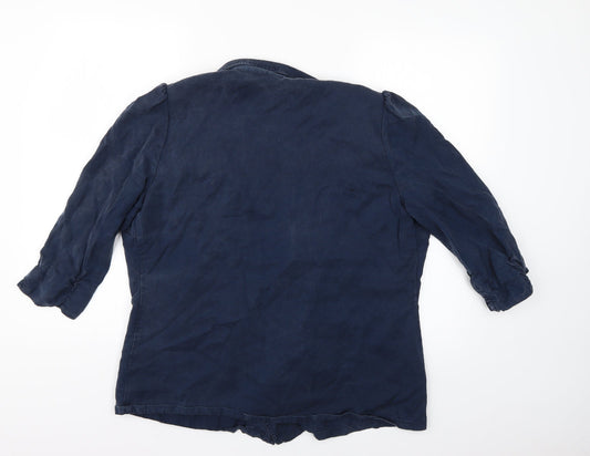 Womens UK Size  Per Una Blue Jacket