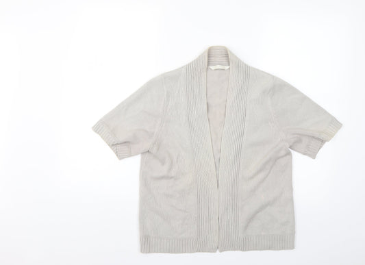 BHS Womens Beige   Cardigan Jumper Size 14