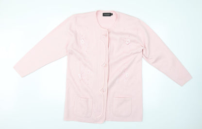 Paramour Womens Pink   Jacket Coat Size L