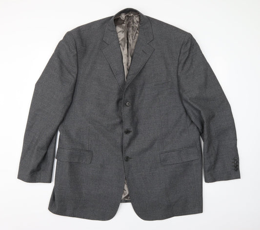 Mens UK Size M Marks and Spencer Regular Grey Suit Jacket