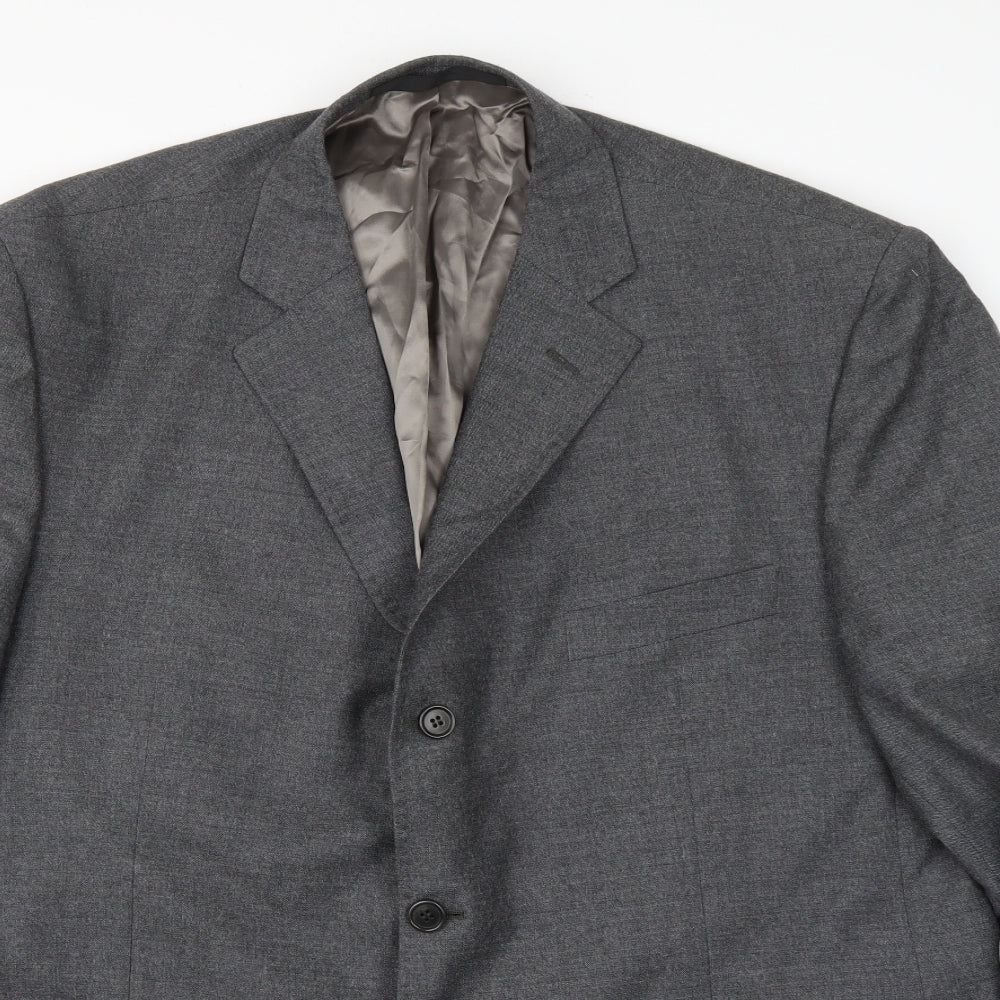 Mens UK Size M Marks and Spencer Regular Grey Suit Jacket