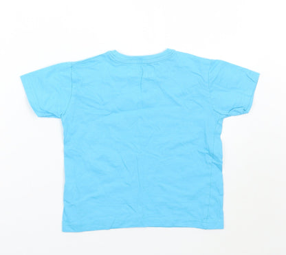 urban rascals Boys Blue   Basic T-Shirt Size 3-4 Years