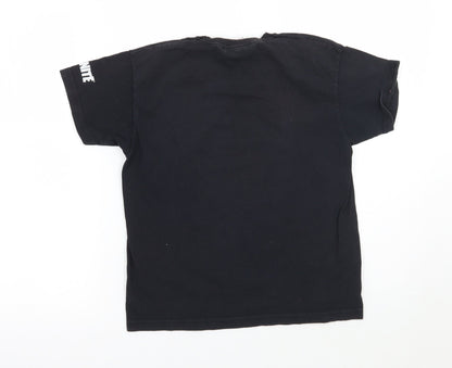 urban rascals Boys Black   Basic T-Shirt Size S  - Fortnite