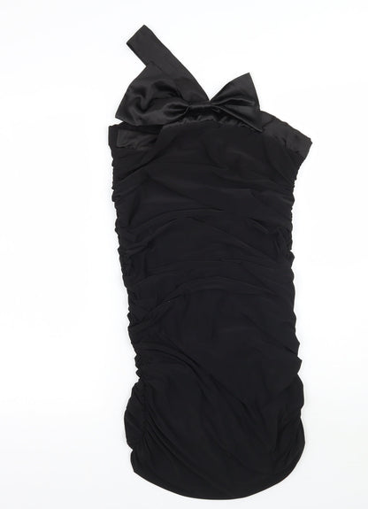 Ayanapa Womens Black Batik  A-Line  Size 14