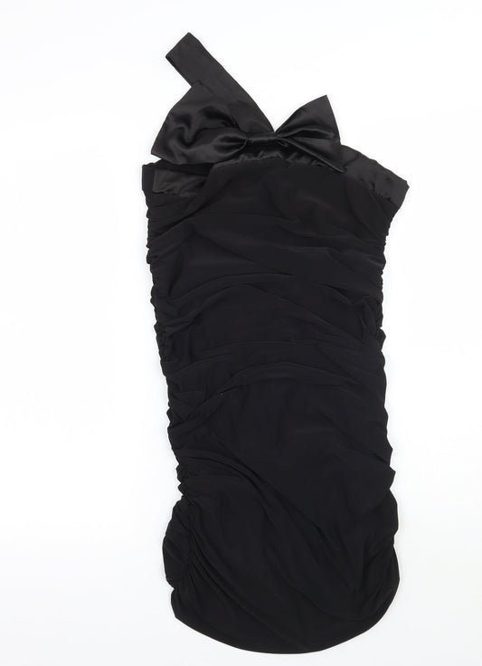 Ayanapa Womens Black Batik  A-Line  Size 14