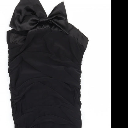 Ayanapa Womens Black Batik  A-Line  Size 14