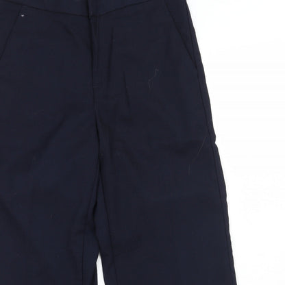 ESMARA Womens Blue   Cropped Trousers Size 14 L23.5 in