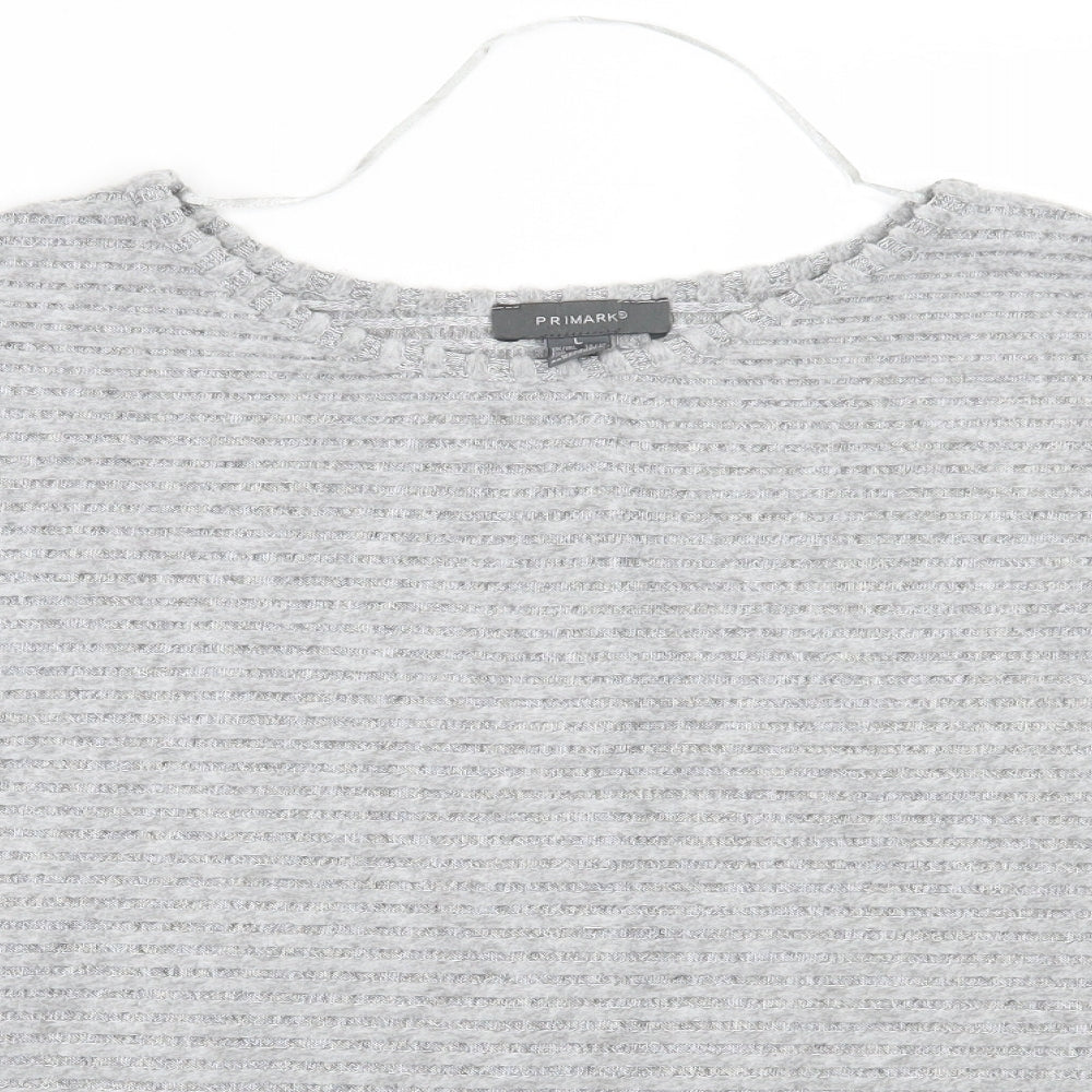 Primark Womens Grey   Pullover Jumper Size 14