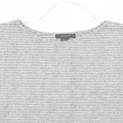 Primark Womens Grey   Pullover Jumper Size 14