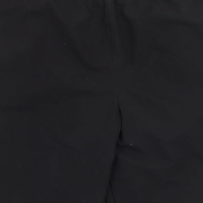 Womens UK Size  Marks and Spencer Regular Fit Cropped Black Trousers