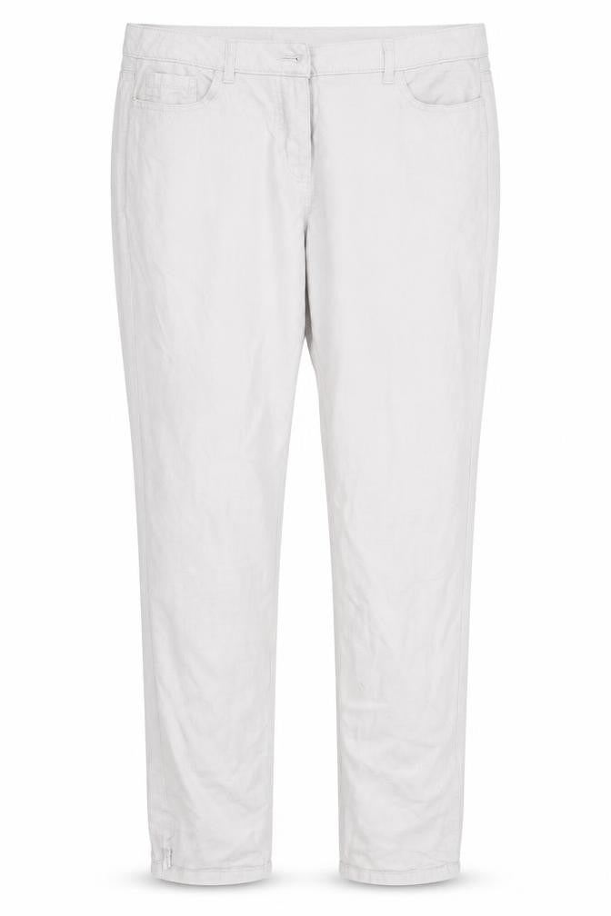 Womens UK Size 10 NEXT Regular Fit  Grey Trousers