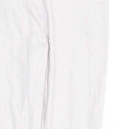 Womens UK Size 10 NEXT Regular Fit  Grey Trousers