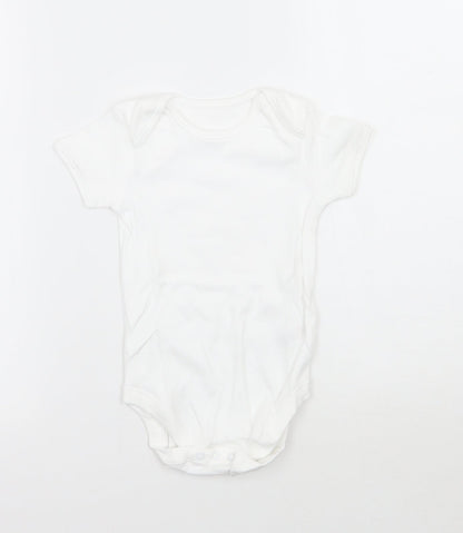 George Baby White   Babygrow One-Piece Size 18 Months