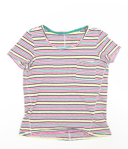 Womens UK Size 8 NEXT White Basic T-Shirt