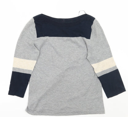 Womens UK Size 10 NEXT Grey Pullover Jumper