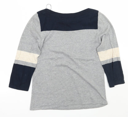Womens UK Size 10 NEXT Grey Pullover Jumper