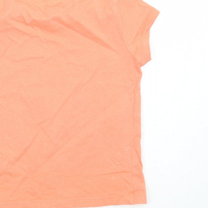 F&F Girls Orange   Basic T-Shirt Size 2 Years