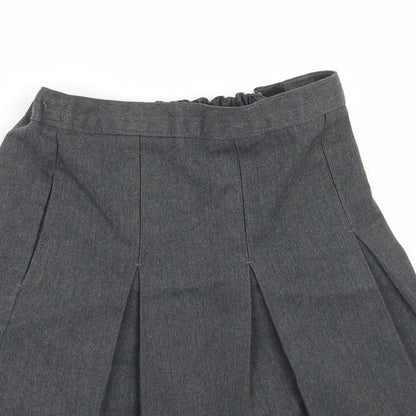 Marks and Spencer Girls Grey   A-Line Skirt Size 8-9 Years