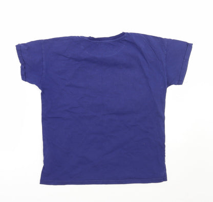 Marks and Spencer Boys Blue   Basic T-Shirt Size 12 Years