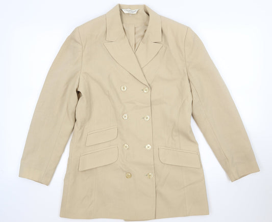 premium collection Womens Beige   Jacket Suit Jacket Size 12
