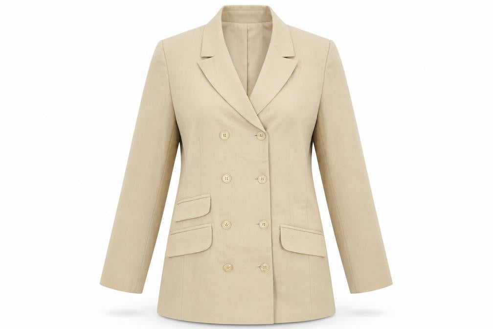 premium collection Womens Beige   Jacket Suit Jacket Size 12