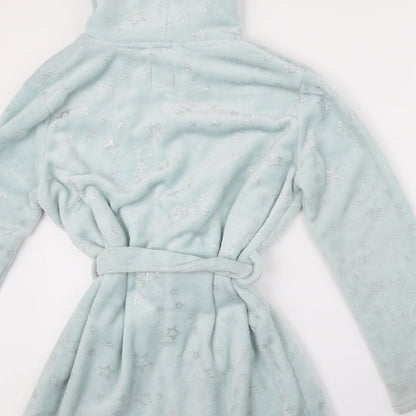 New Look Girls Blue Geometric  Kimono Robe Size M