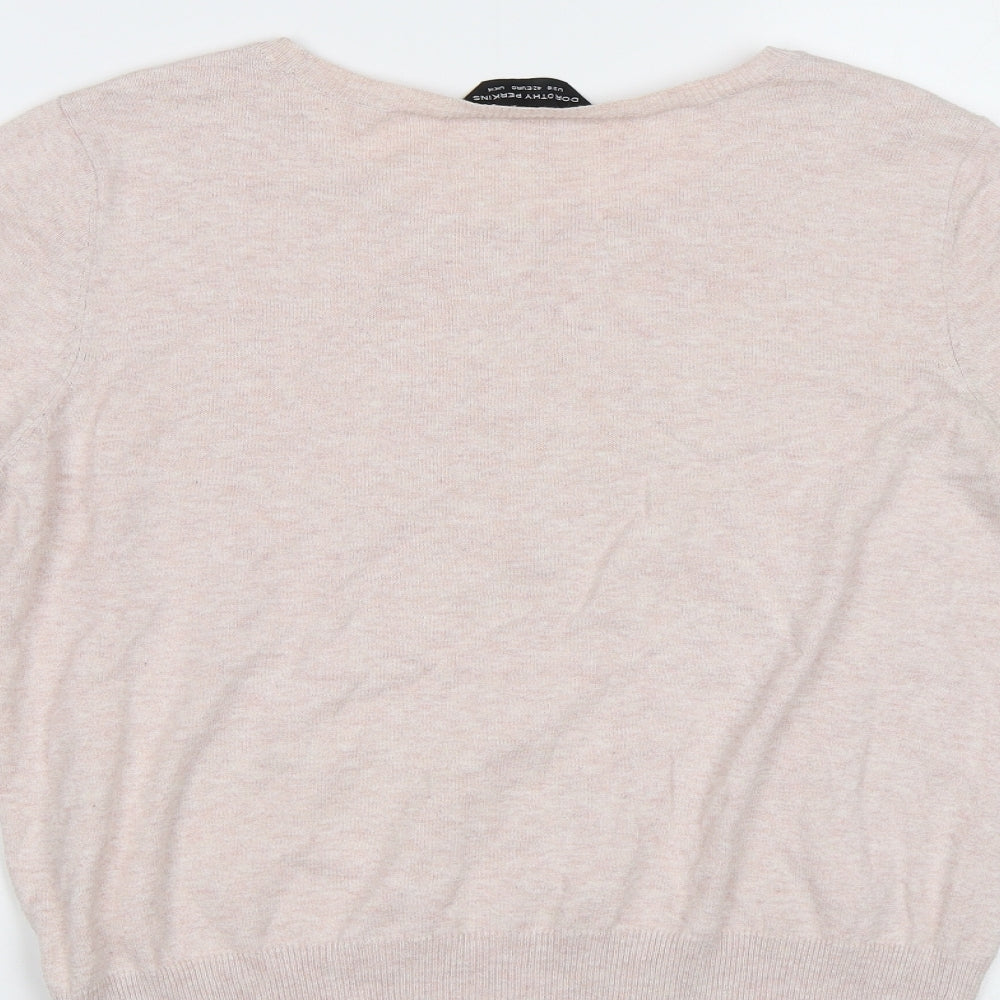 Womens UK Size 14 Dorothy Perkins Pink Pullover Jumper