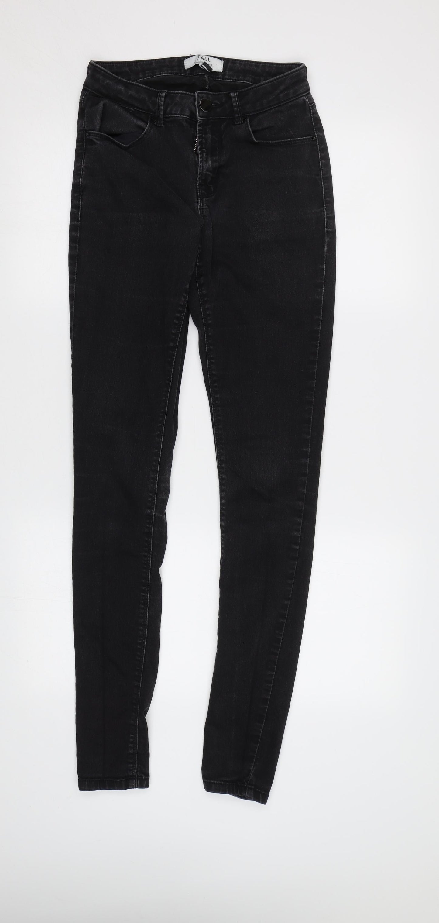 Dorothy Perkins Womens Black   Skinny Jeans Size 8 L32 in