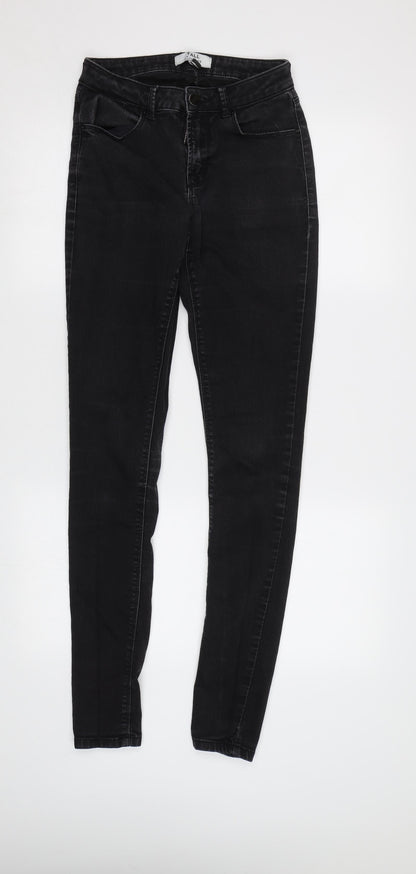 Dorothy Perkins Womens Black   Skinny Jeans Size 8 L32 in
