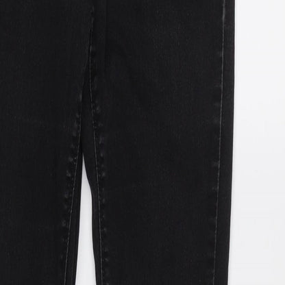Dorothy Perkins Womens Black   Skinny Jeans Size 8 L32 in