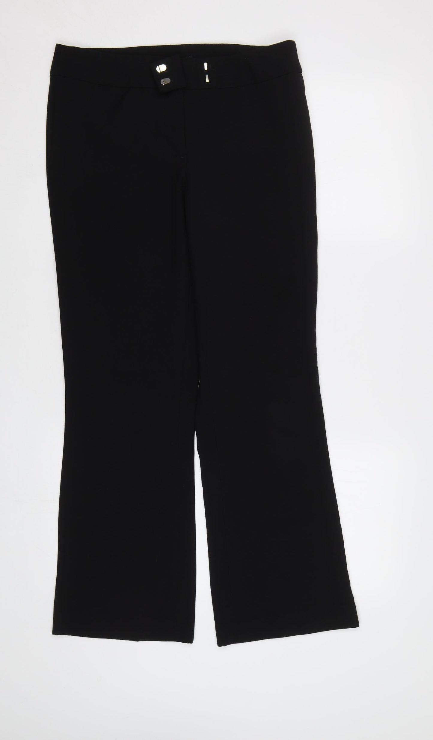 George Womens Black   Dress Pants Trousers Size 10 L28 in