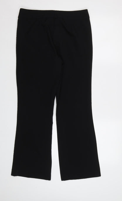 George Womens Black   Dress Pants Trousers Size 10 L28 in