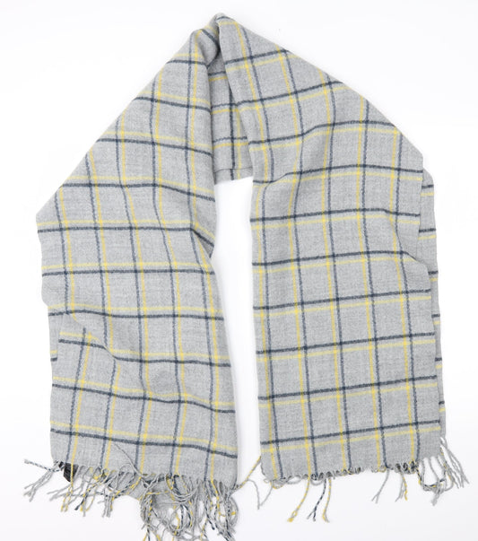 Accessorize Womens Grey Plaid   Scarf