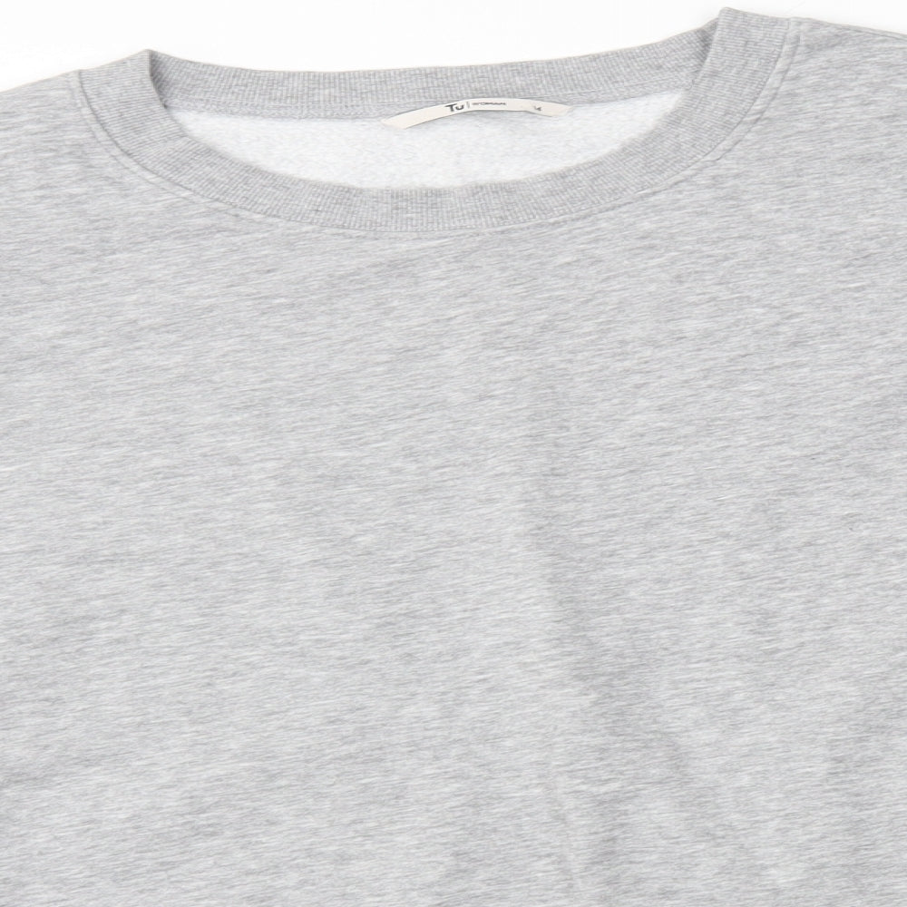 TU Womens Grey   Pullover Jumper Size 14