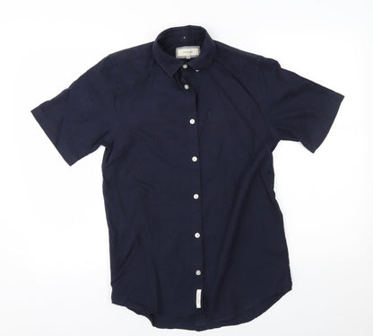 River Island Mens Blue    Button-Up Size XS
