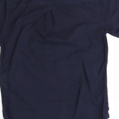 River Island Mens Blue    Button-Up Size XS