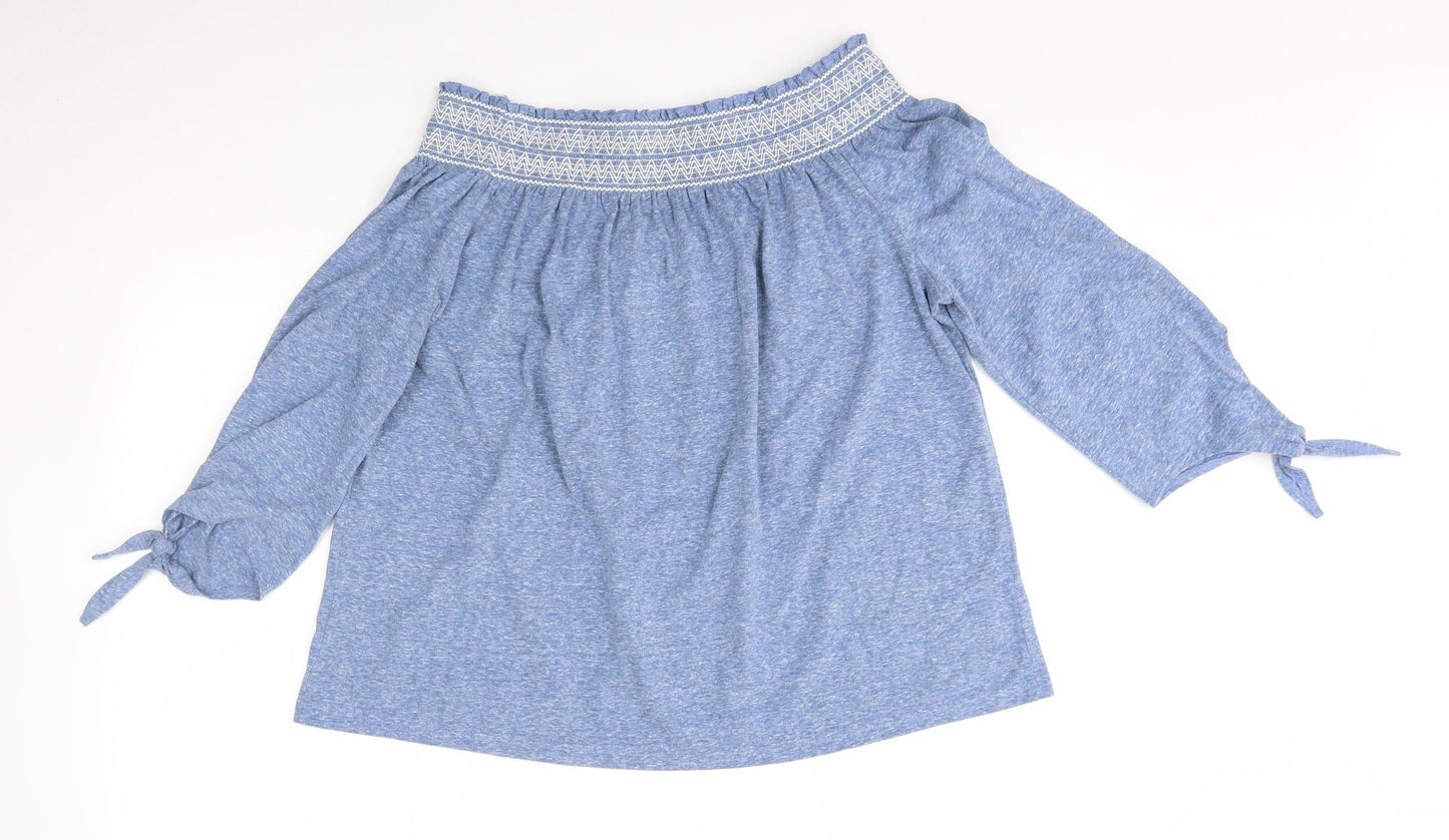 Womens UK Size 12 NEXT Blue Pullover Jumper